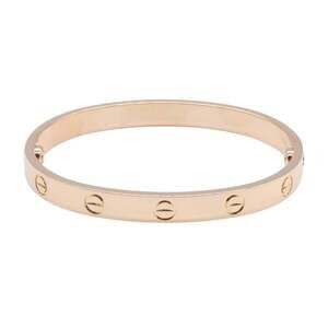 Cartier Love Bracelet, 18K Pink Gold, Women's